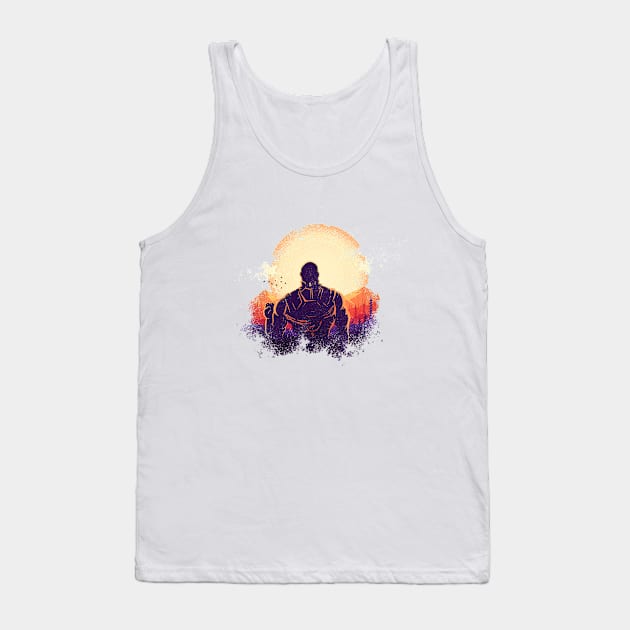 Sunrise Tank Top by DumDesign